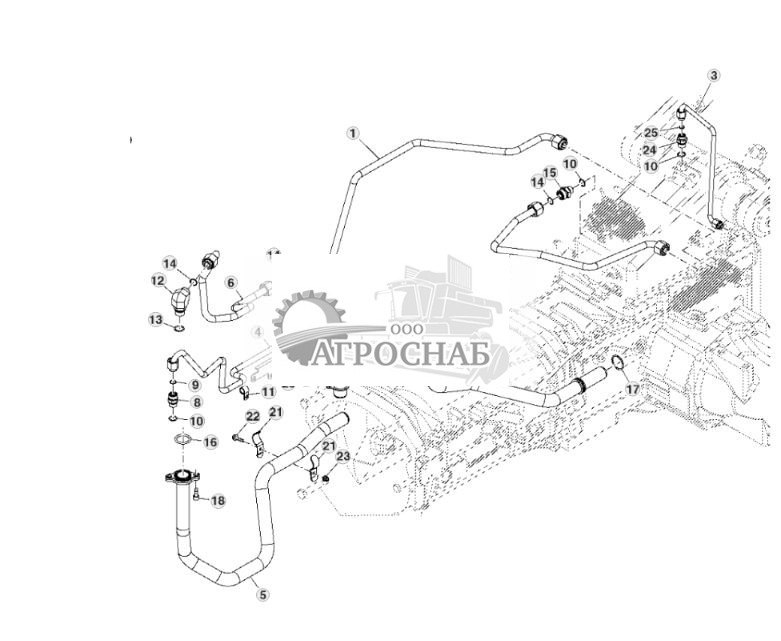 РАБОЧЕЕ ОБОРУДОВАНИЕ, МАСЛОПРОВОДЫ, СЦЕПЛЕНИЕ СО СМАЗКОЙ И СУХОЕ СЦЕПЛЕНИЕ (ДЛЯ ЕВРОПЫ) - ST305214 368.jpg